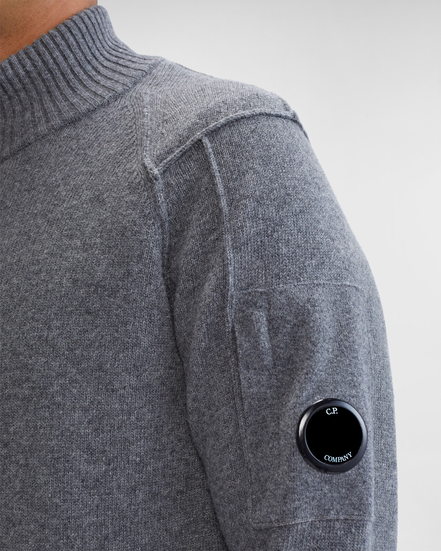 Lambswool Zipped Knit | C.P. Company Online Store